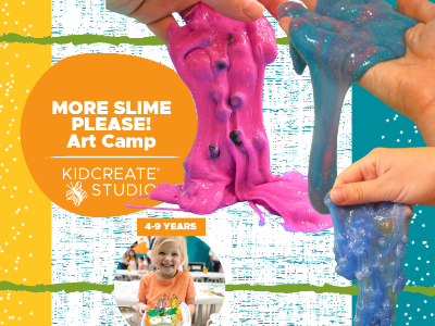 More Slime Please! Art Camp (4-9 Years)